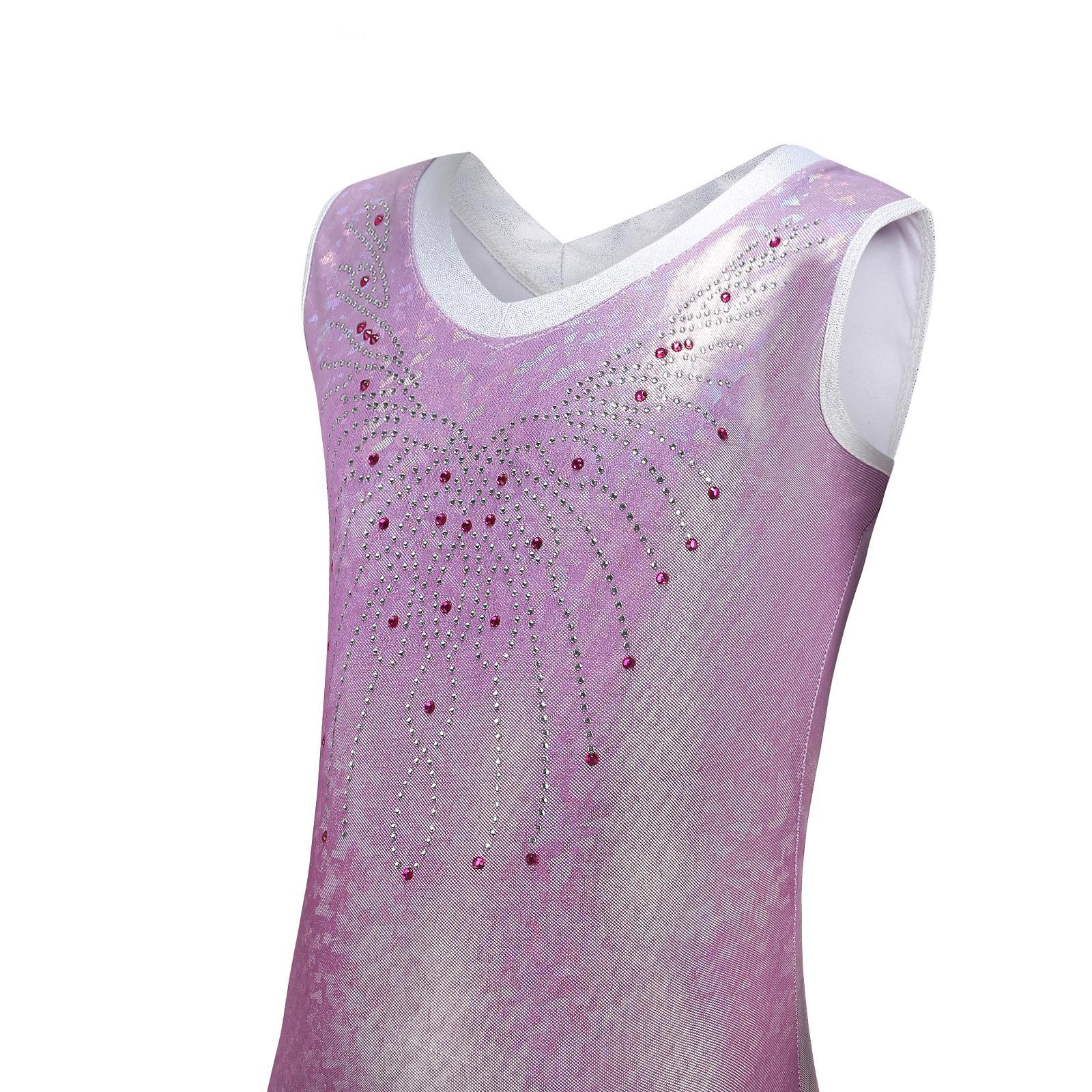 Ballet Dance Wear Girls Gymnastics Leotards for Professional Competition Gym