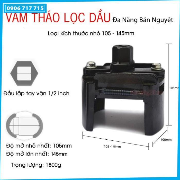 Vam Cảo Tháo Cốc Lọc Dầu Bán Nguyệt - Vam Cảo 3 Kích Thước