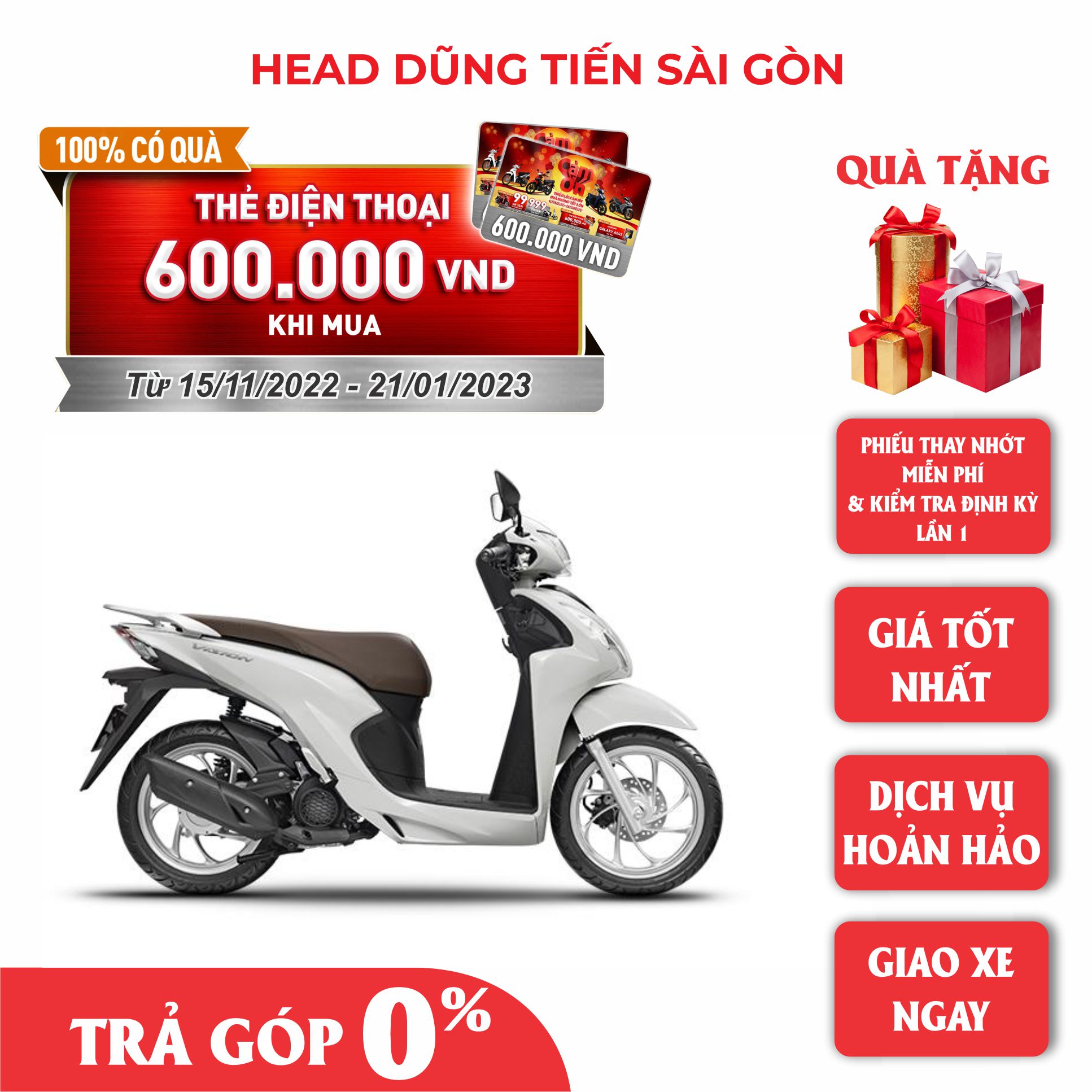Xe Máy Honda Vision 2025 - Phiên Bản Cao Cấp