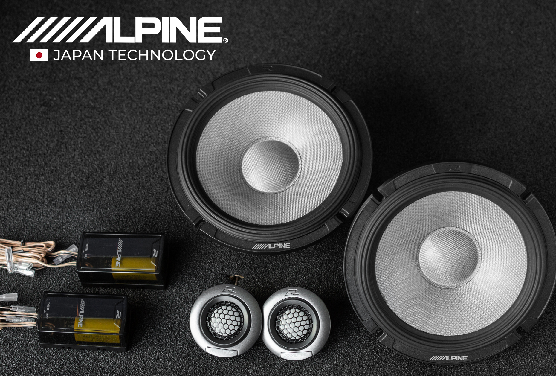 R2-S65C Loa xe hơi thành phần 2 chiều 6.5 inch chính hãng Alpine