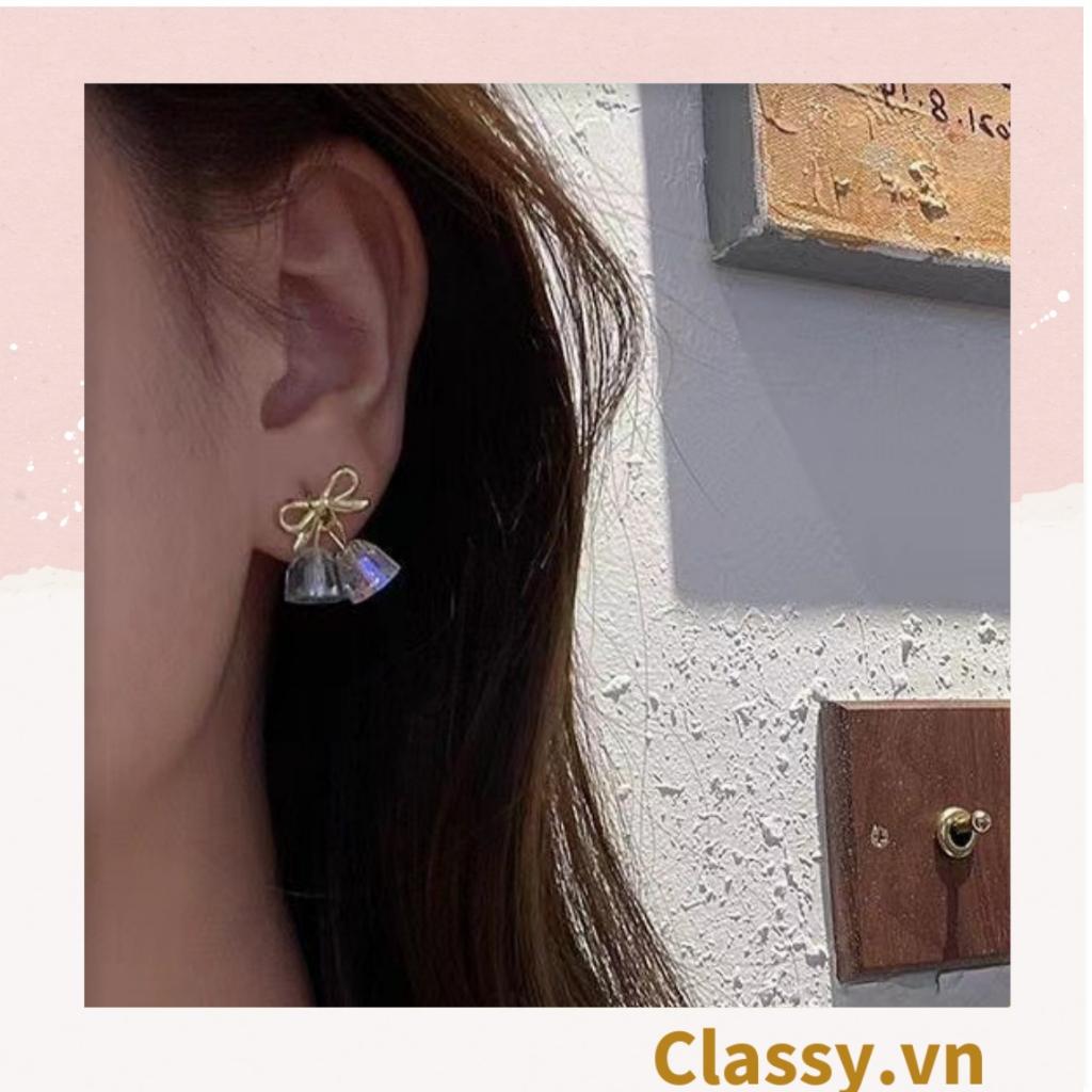 Khuyên tai Bông tai Hoa tai Classy hoa độc đáo dễ thương PK1602