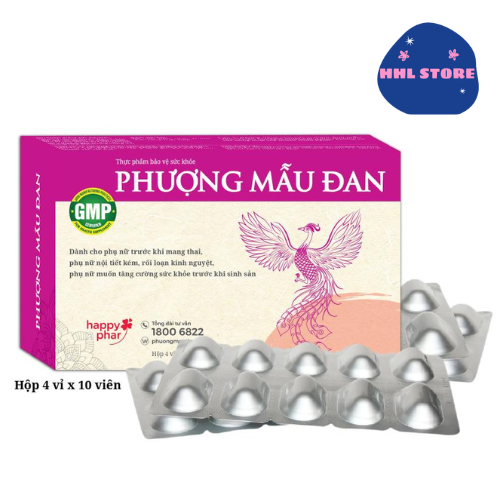 Phượng Mẫu Đan - Bổ Trứng,Dày Niêm Mạc,Điều Hòa Kinh Nguyệt,Tăng Khả Năng Thụ Thai