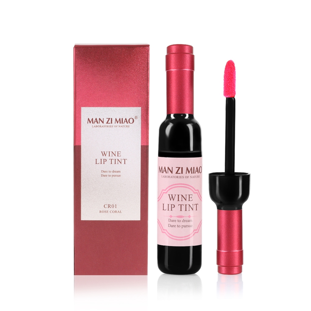 Son Môi Man Zi Miao Wine Lip Tint(màu ngaauc nhiên)