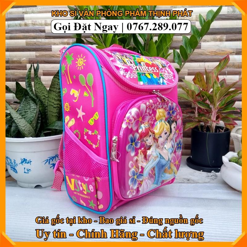 Ba lô - cặp học sinh siêu nhẹ chống gù lưng cho bé trai , bé gái tiểu học VSTYLE - HUDUY