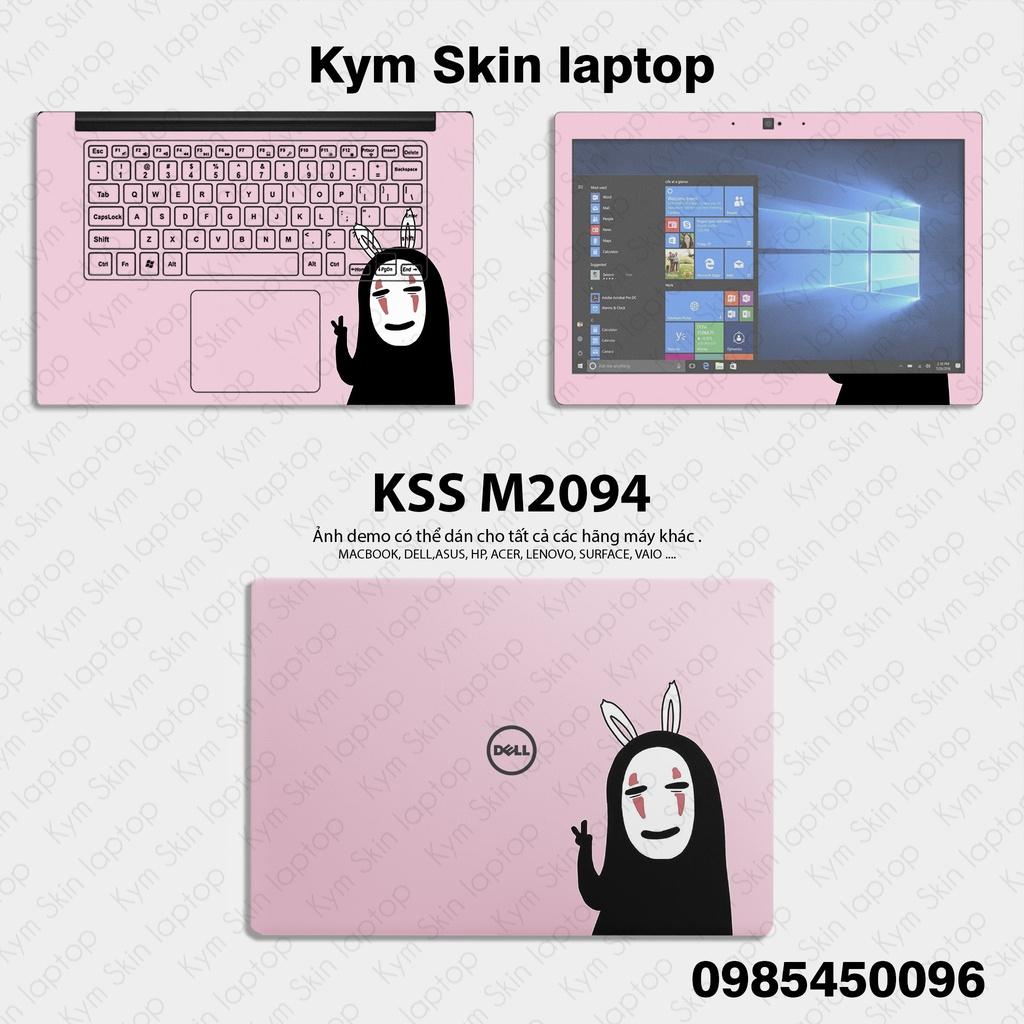 Skin Dán Laptop Mẫu Nhân Vật Vô Diện - Miếng Dán Decan Cắt Sẵn Cho Mọi Laptop