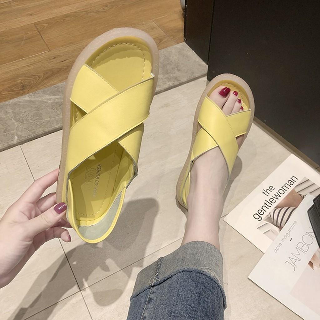 Sandal Nữ Học Sinh Đế 3cm Mềm Dẻo Êm Chân Siêu Xinh ST64- Mery Shoes