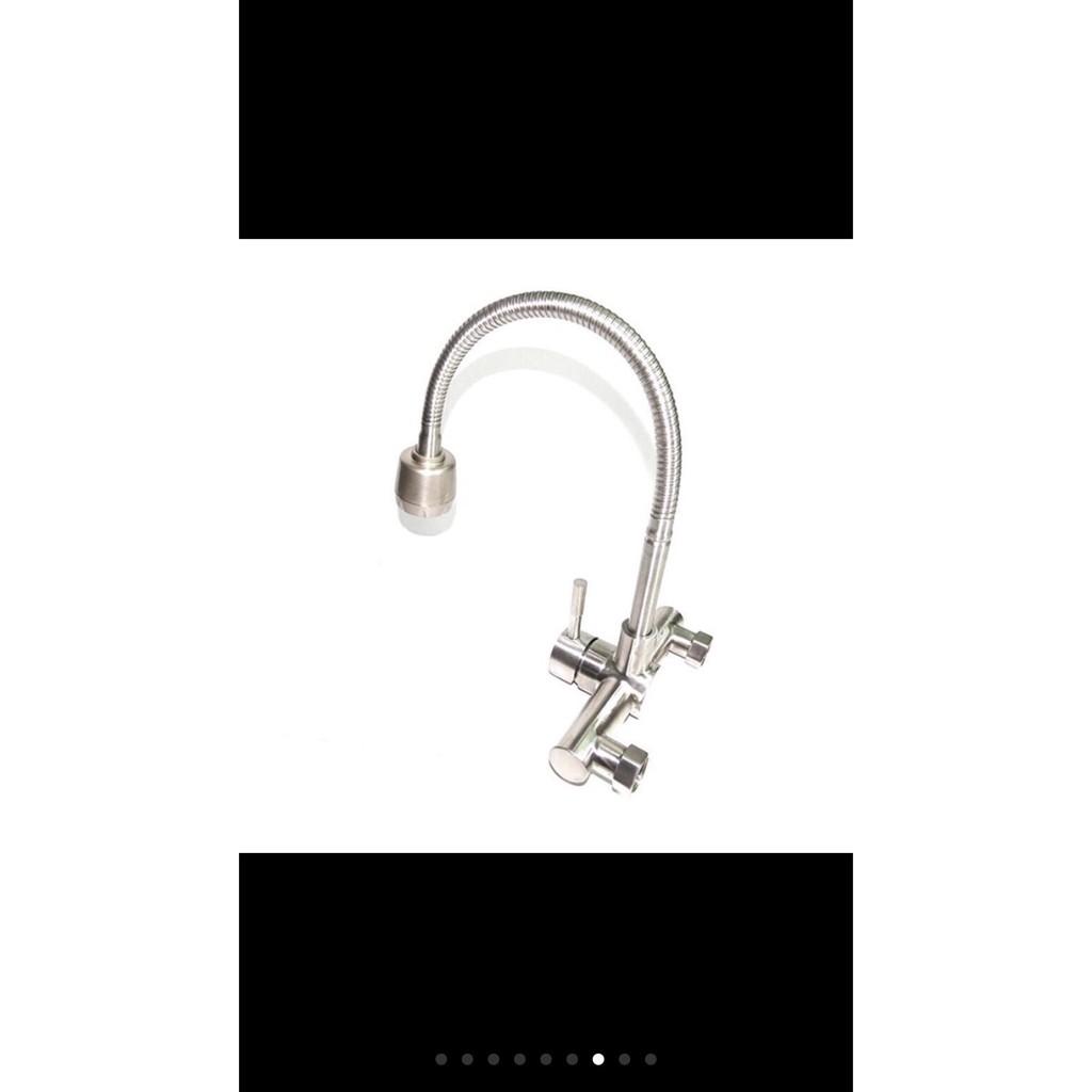 Vòi chén âm tường nóng lạnh vòi chén nóng lạnh inox 304