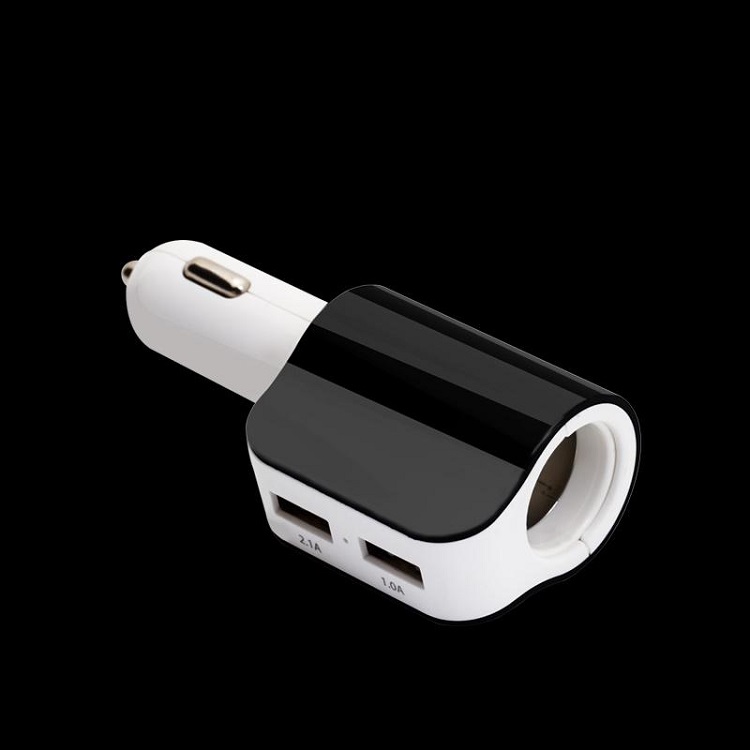 Tẩu cắm sạc trên ô tô 80W chia 2 cổng USB tiện dụng A68