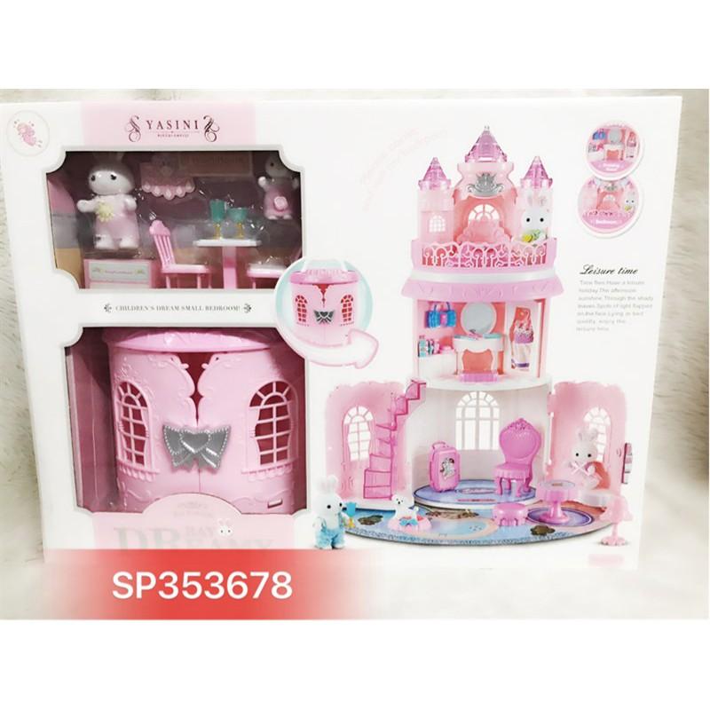Hộp lâu đài nhà thỏ 2con , 6628 - SP353678