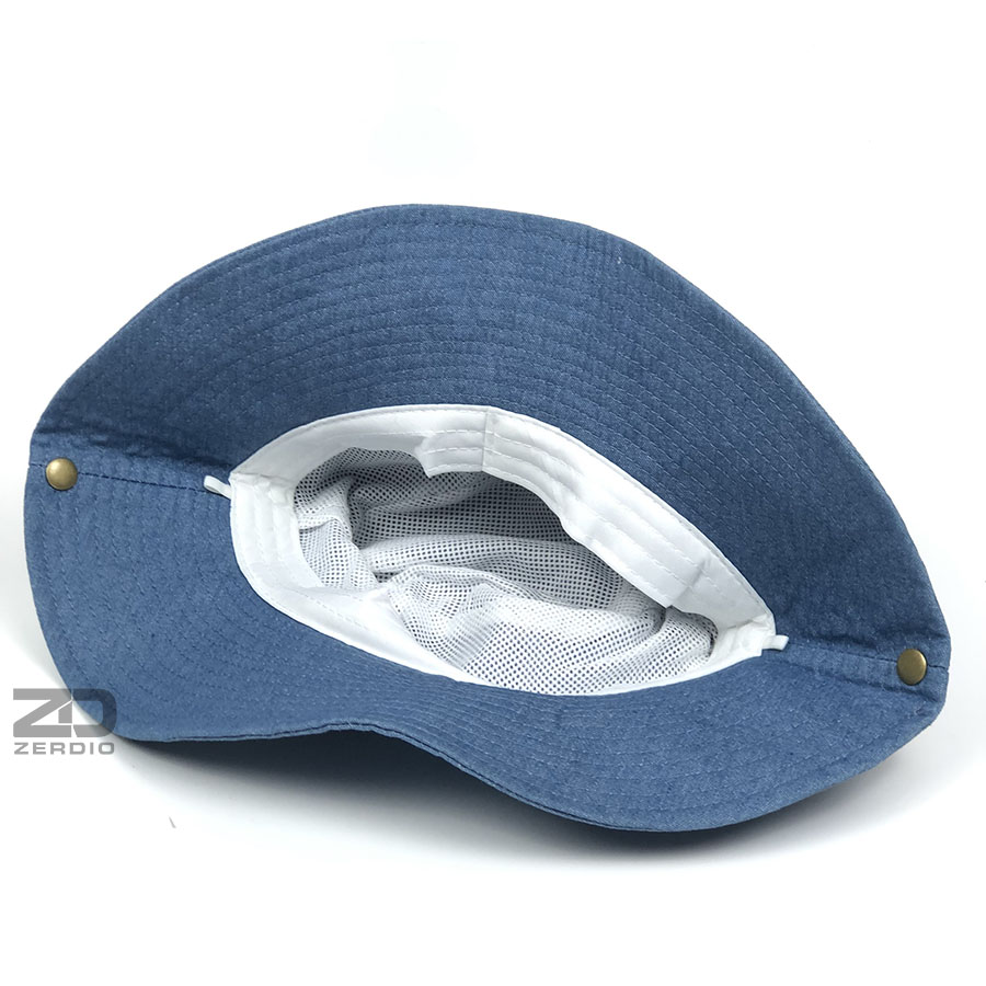 Mũ Tai Bèo Cho Bé, Nón Bucket Trẻ Em Denim 2 Kiểu Đội MTBTE05