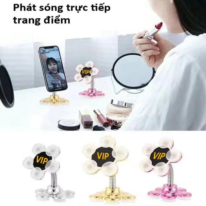Giá đỡ điện thoại hút chân không cực chắc đầu xoay chuyển 360 độ 206715