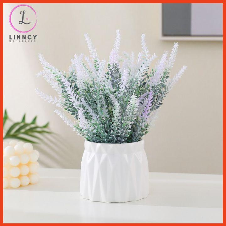 Bình hoa mini để bàn cao 20cm, bình hoa giả trang trí nhà cửa, cửa hàng, văn phòng