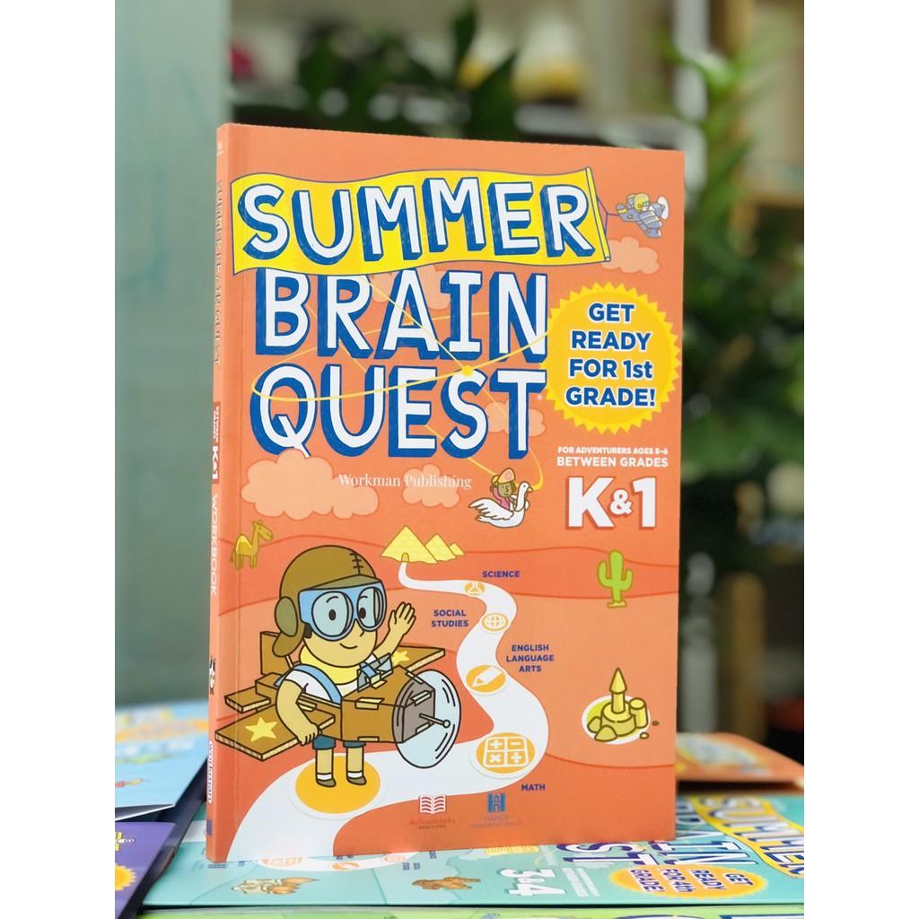 Sách summer brain quest K1 ( 5 - 6 tuổi )