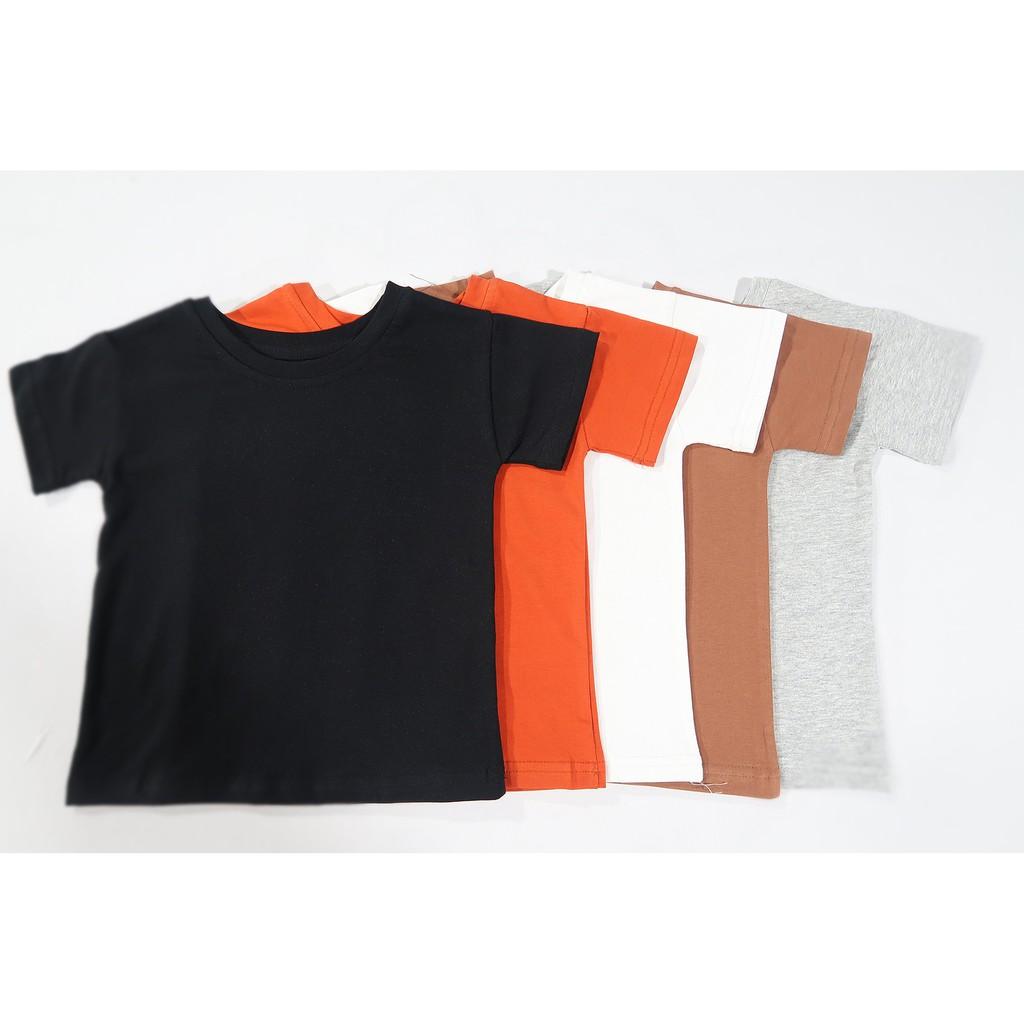Áo thun trẻ em nam cotton 100% các màu : Mã 044