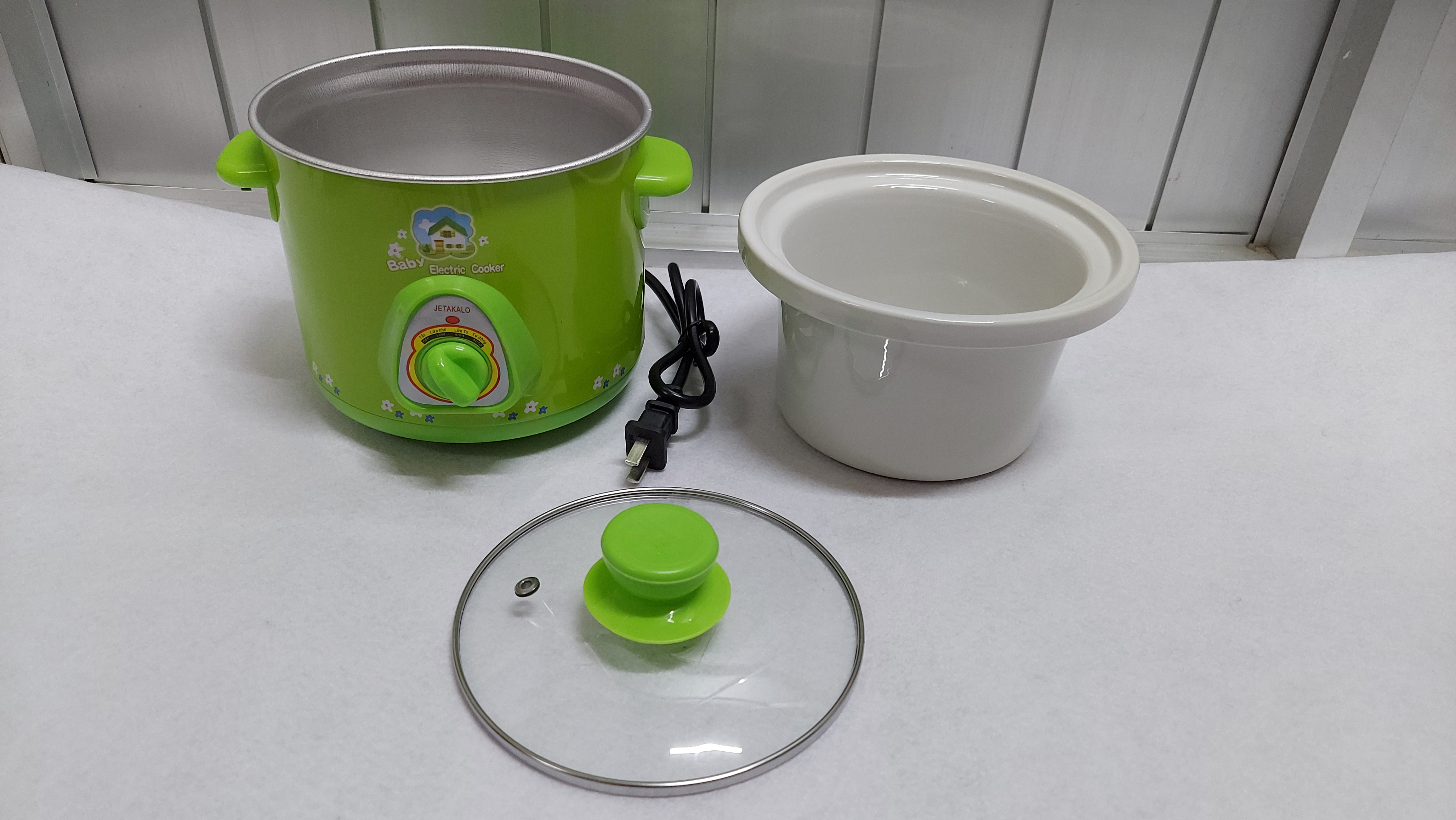 Nồi chưng yến, tiềm, nấu cháo bằng điện tự động loại 1.5L