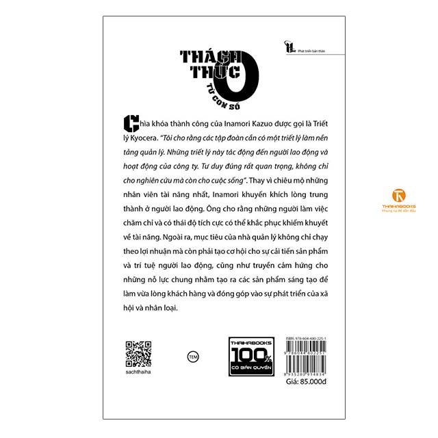 Thách thức từ con số 0 - Thái Hà Books