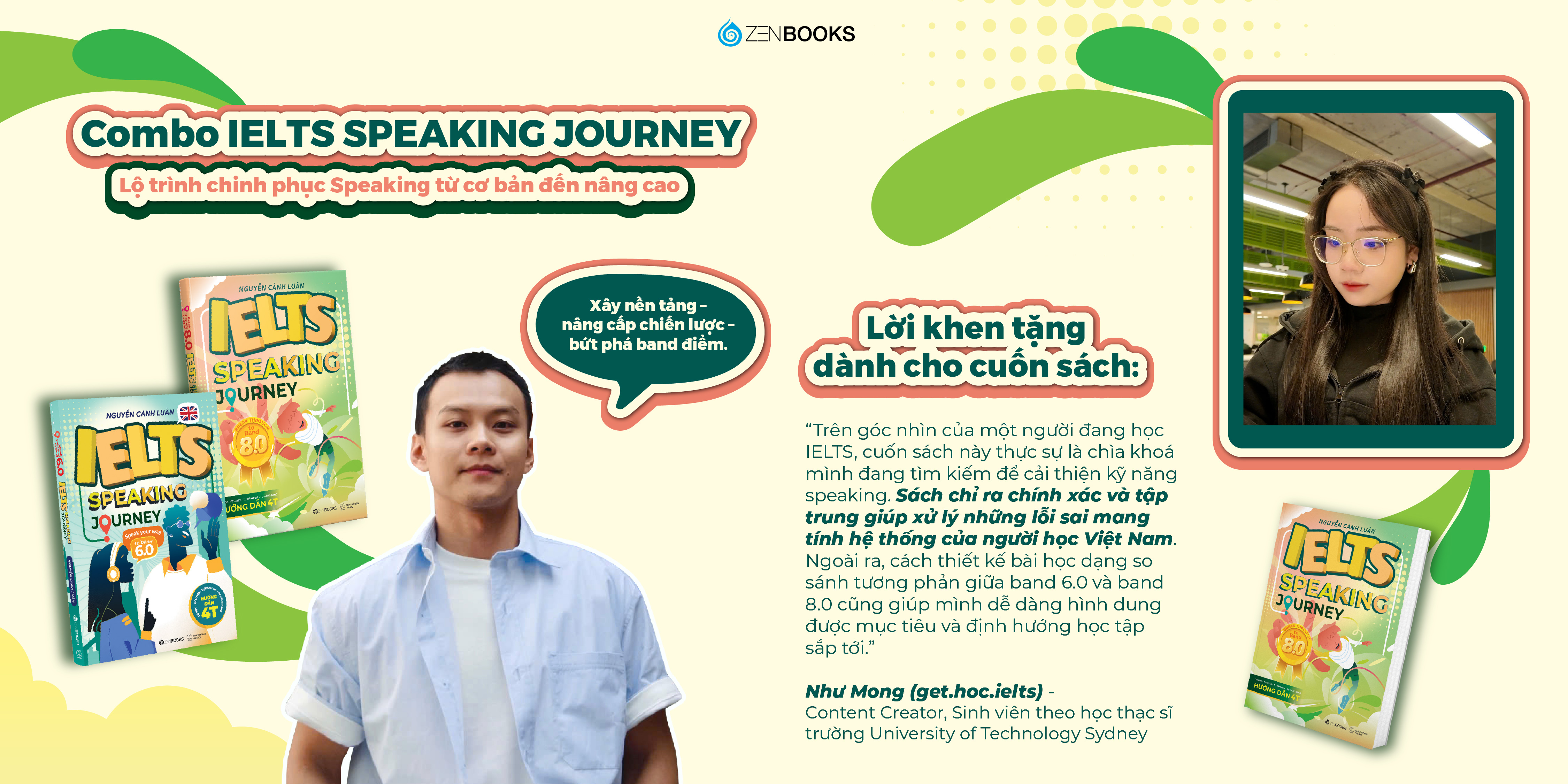 Sách ELTS Speaking Journey - Break Through To Band 8.0