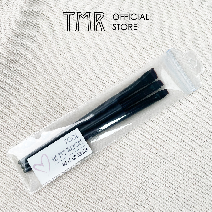 [Set 3] Cọ Kẻ Mắt &amp; Kẻ Khuôn Chân Mày BF300 TMR, cọ vẽ eyeliner sắc nét hoàn hảo, cọ đa công dụng, cọ vẽ chân mày