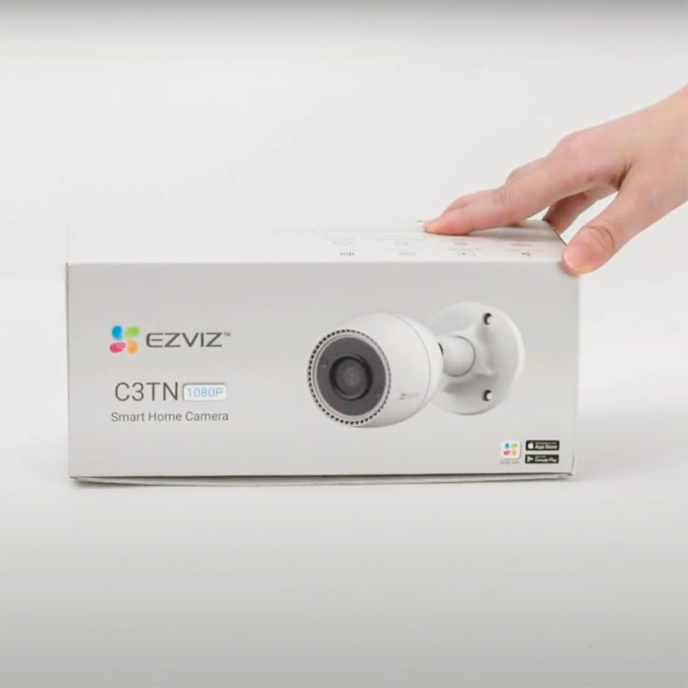 Camera IP Wifi hồng ngoại EZVIZ C3TN 2MP (Color Night Vision) - Camera ngoài trời, có màu ban đêm, hàng chính hãng