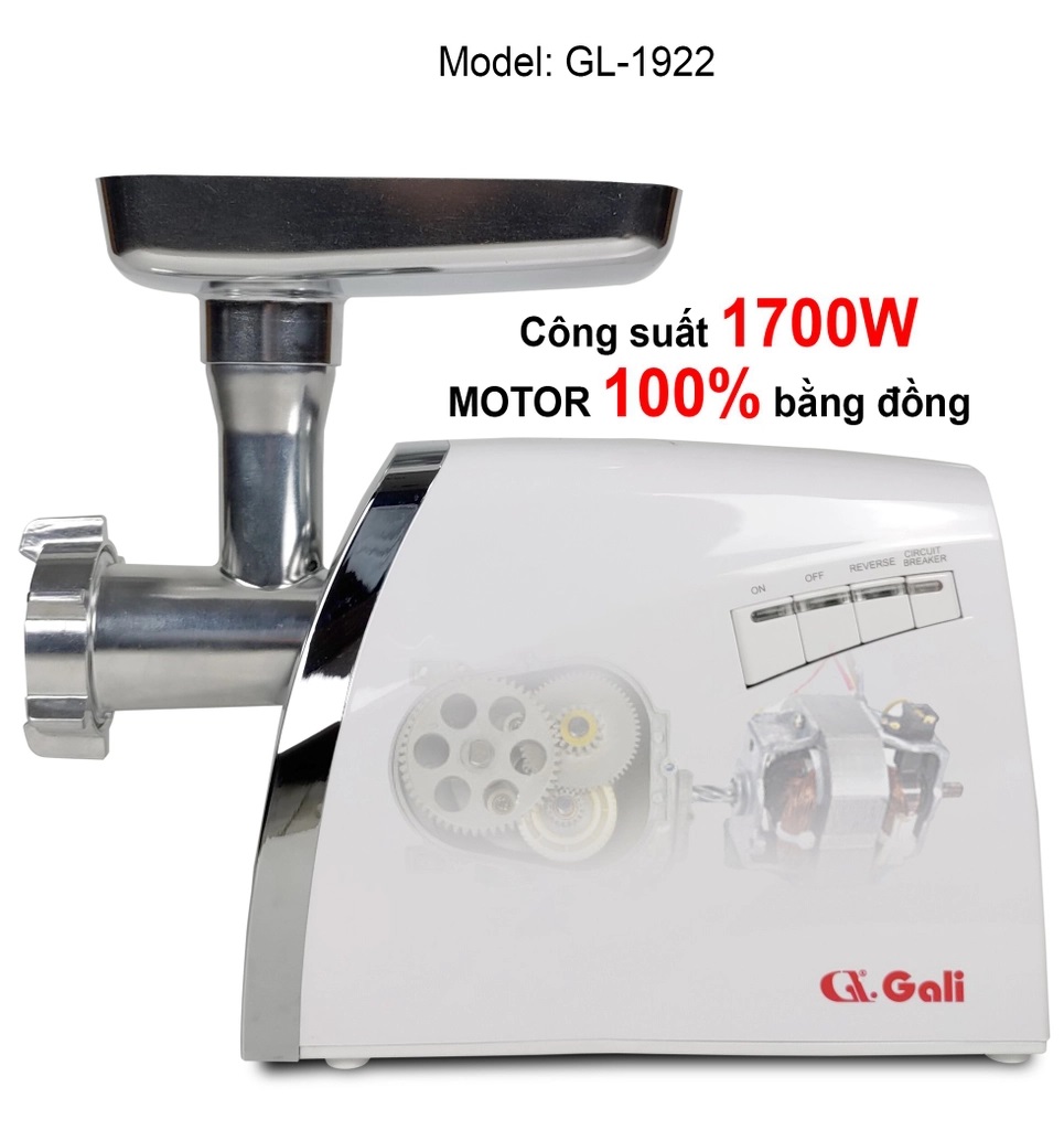 Máy xay thịt công nghiệp Gali GL-1922 - Hàng chính hãng