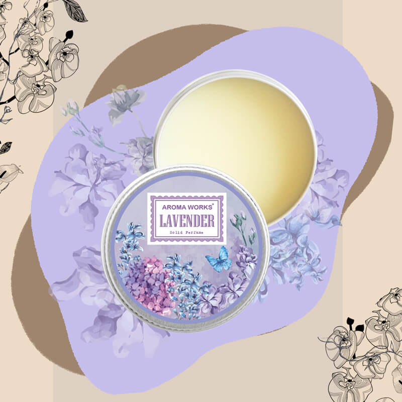 Nước Hoa Khô Aroma Works Solid Perfume 15g - Lavender