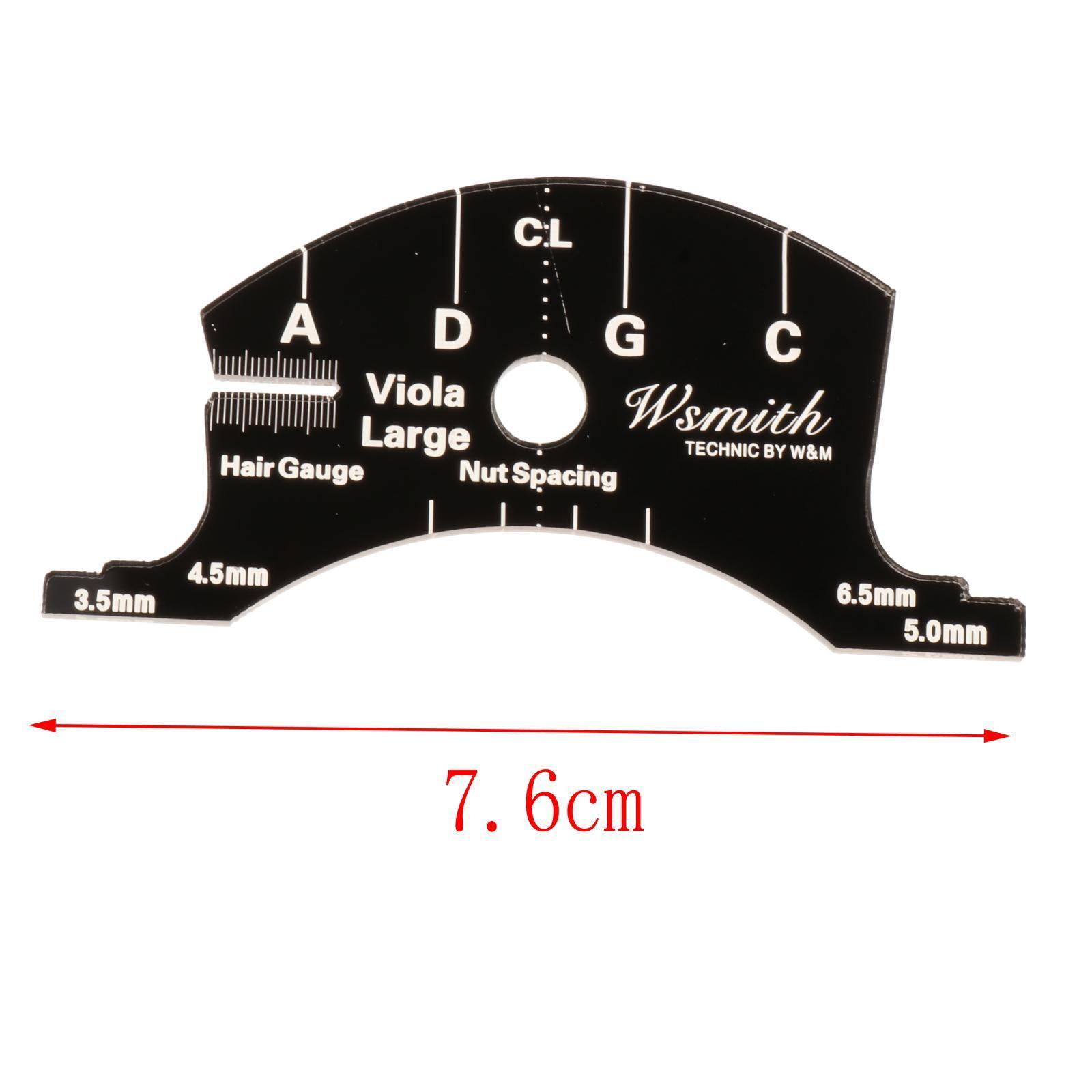 Violin String Bridge Multifunction  Template for Violin /Viola /Cello