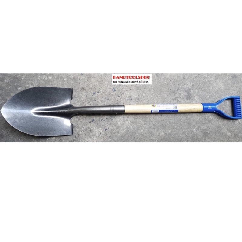 Cây xẻng nhọn cán gỗ tay cầm 1020mm A0704P CHẤT LƯỢNG CAO