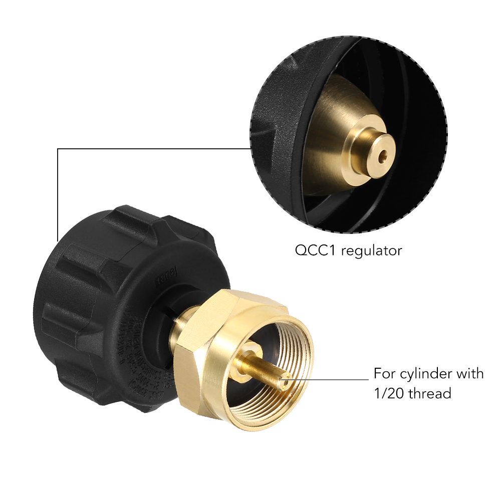 Van Chuyển Đổi An Toàn QCC1/Type1 Cho Việc Nạp Khí
