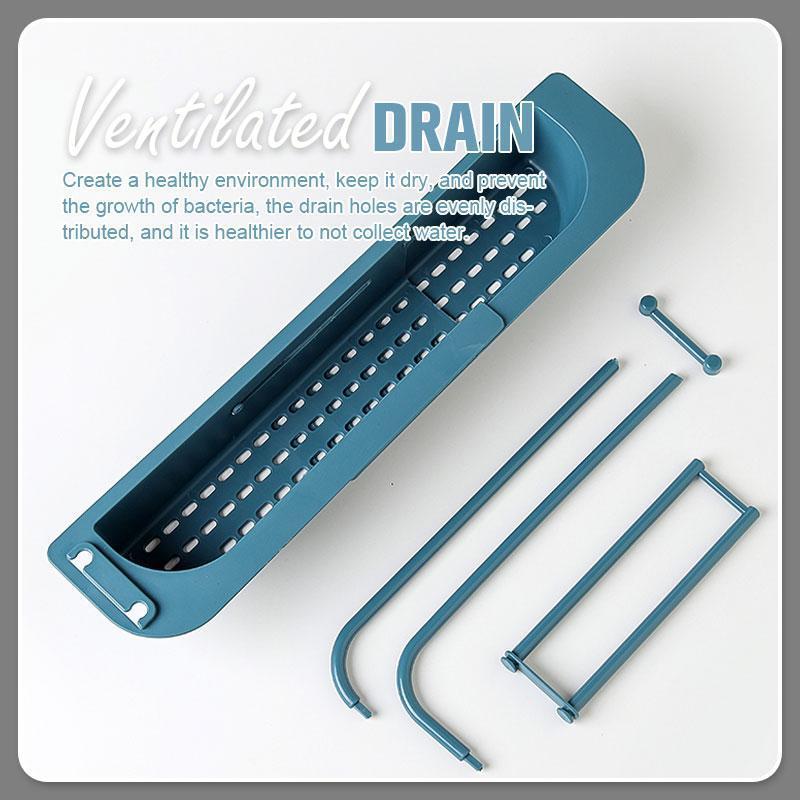 Kính Thiên Văn Bồn Rửa Chén Có Giá Để Đồ Nhà Bếp Kệ Người Tổ Chức Xà Bông Bọt Biển Giá Đỡ Thoát Giá Đỡ Có Thể Điều Chỉnh Giỏ Đựng Đồ Tiện Ích Phụ Kiện