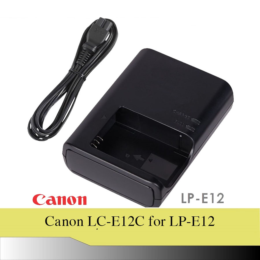 Sạc pin for Canon LP-E12 tự ngắt khi pin đầy dành cho máy ảnh Canon EOS M, M2, M10, M50, M100, M200, 100D