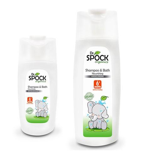 Sữa tắm gội hữu cơ Dr.Spock Organics 200ml 400ml