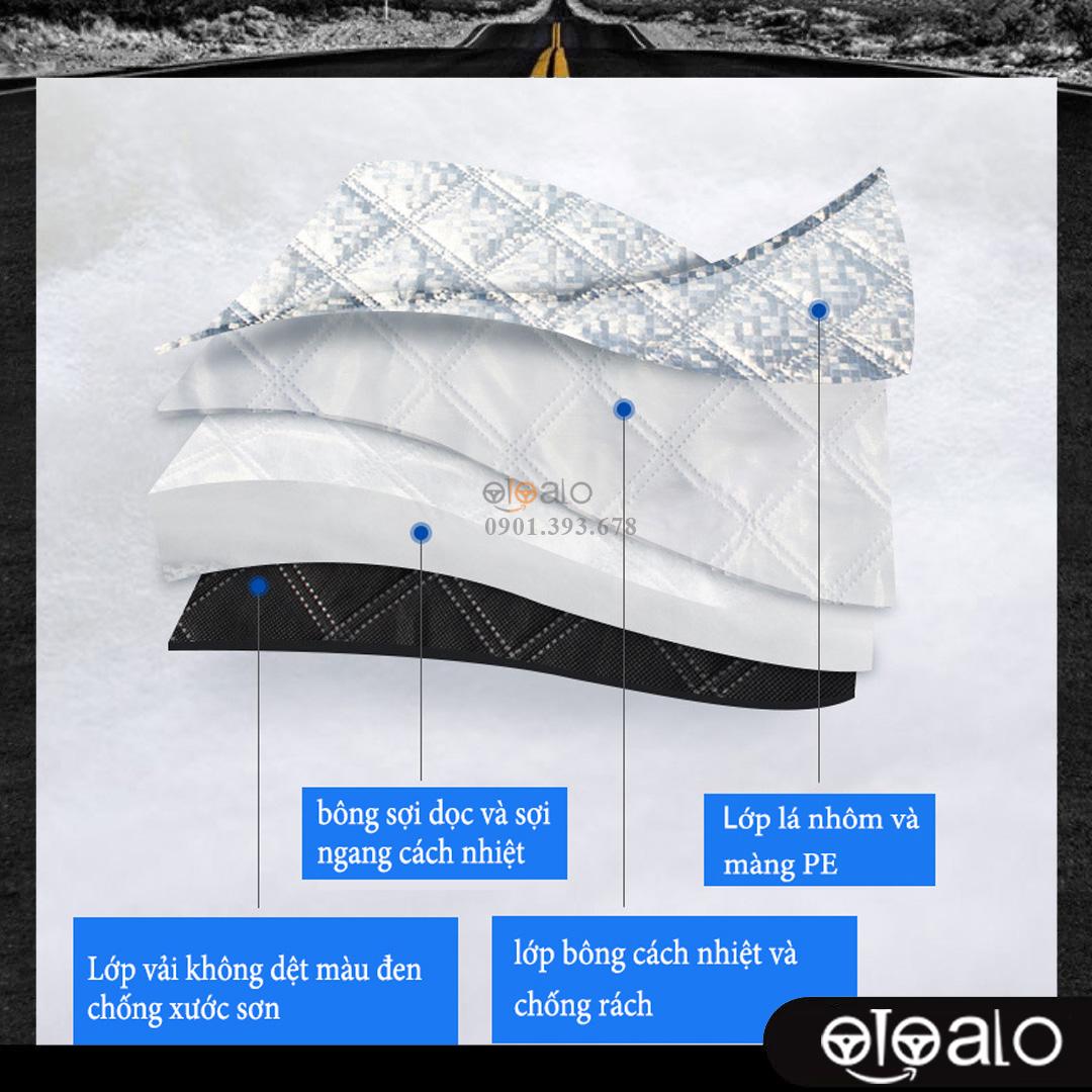 Bạt che phủ xe ô tô MG 7 vải dù 3 lớp CAO CẤP BPXOT - OTOALO
