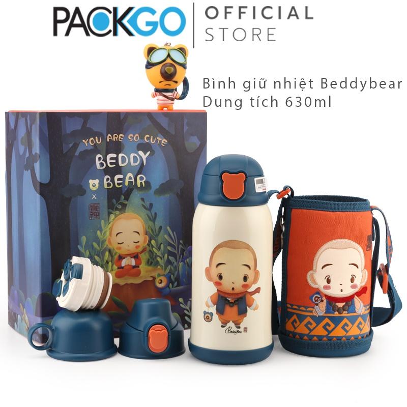 Bình giữ nhiệt cho Bé Trai hoặc Gái / Chính hãng 100% BEDDYBEAR/ BEDDY BEAR/ Hình Chú Tiểu/ phù hợp Bé từ 2 tuổi trở lên