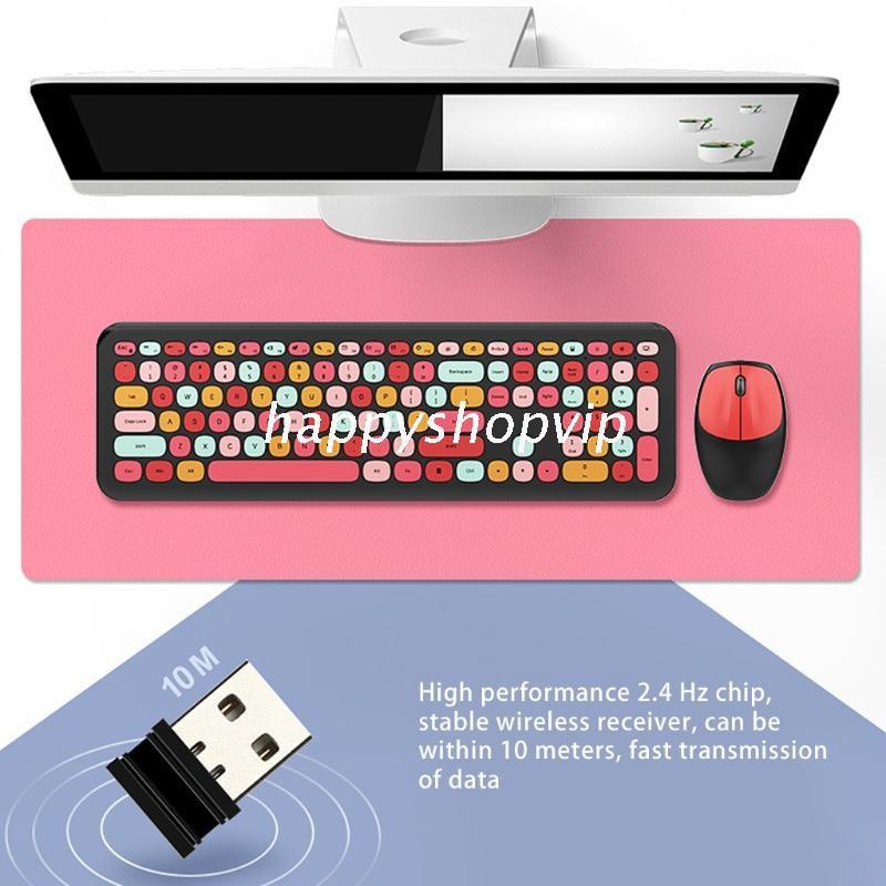 HSV Wireless Keyboard and Mouse 110 Keys for PC, Notebook,Tablet, Laptop, Windows