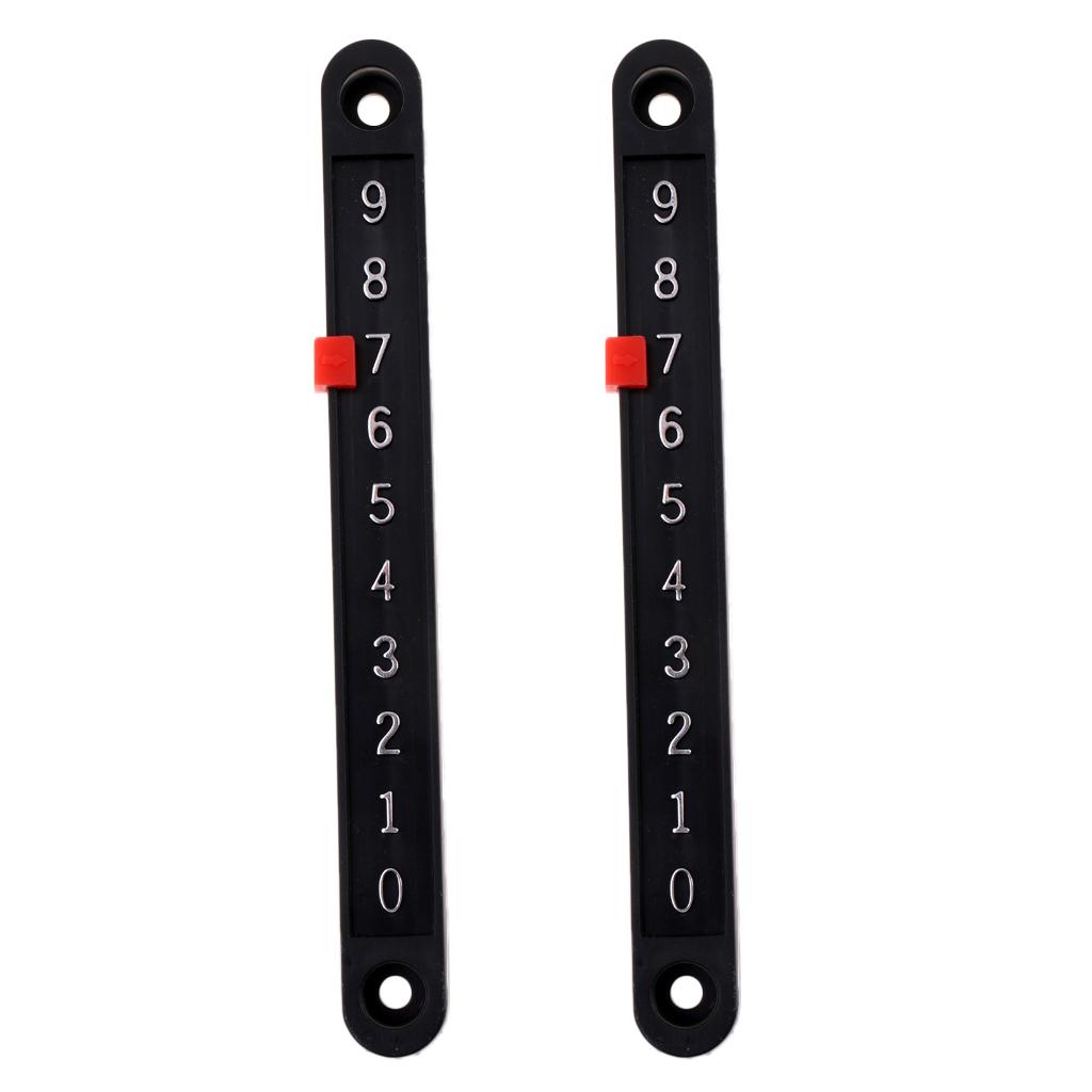 2x2 Pieces Foosball Score Counters Table Football Scorekeeper Scoring Units