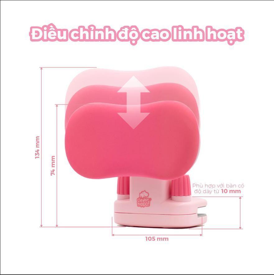 Giá Đỡ Điều Chỉnh Tư Thế Ngồi Pro-Posture Hồng CLEVERHIPPO PP2401/PINK