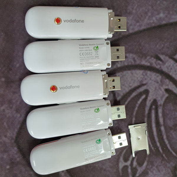 USB Dcom 3G/4G Huawei Vodafone K3765 – dùng đa mạng, hỗ trợ đổi ip mạng - Hàng Chính Hãng