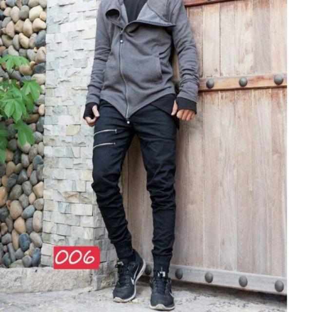 Quần jogger kaki form nam nữ đều mặc được