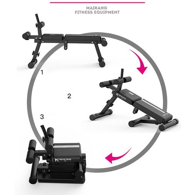 Ghế tập gym gấp gọn - ghế tập bụng đa năng tại nhà - dụng cụ thể hình