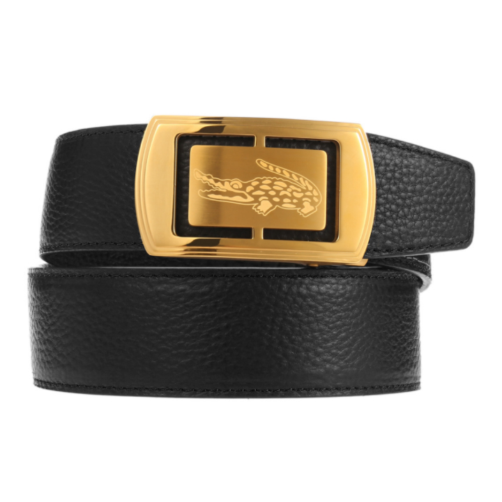 Dây Nịt Nam SAM Leather SFDN141 - Thắt Lưng Nam Da Bò Cao Cấp/ Mặt Khoá Thắt Lưng Inox Không Gỉ, Men's belts