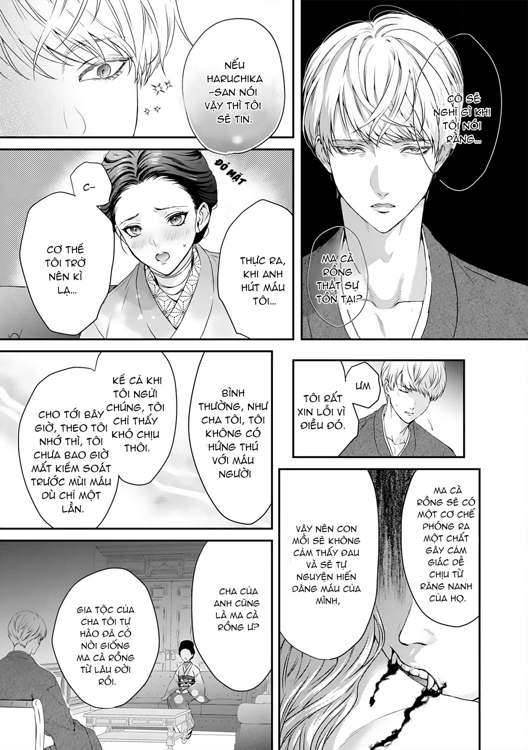 tình yêu của ma cà rồng chapter 1.2 7