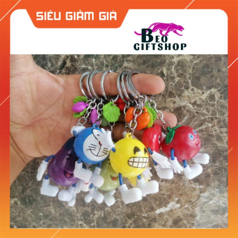 MÓC KHÓA CHÂN TAY DÀI. MÓC KHÓA TRÁI CÂY NGỘ NGHĨNH, DỄ THƯƠNG