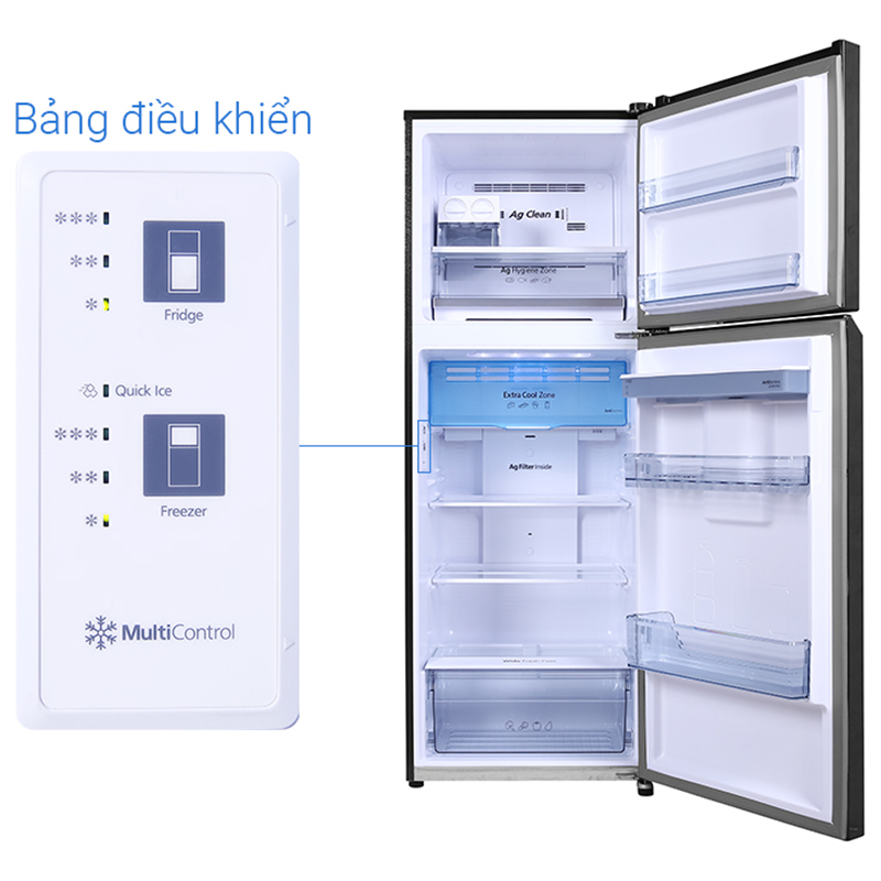 Tủ lạnh Panasonic Inverter 366 lít NR-TL381GPKV- Chỉ giao tại Hà Nội
