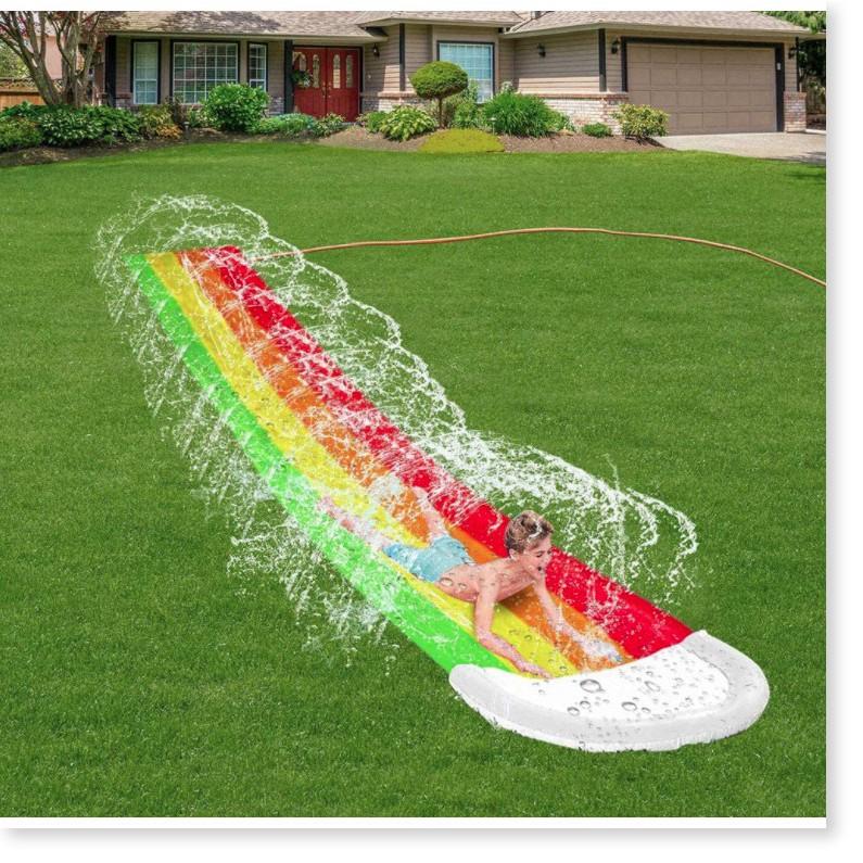 Cầu vòng trượt nước Rainbow Waterslide dài 4.8 mét