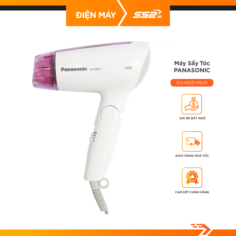 Máy Sấy Tóc Panasonic EH-ND21-P645 - Hàng Chính Hãng