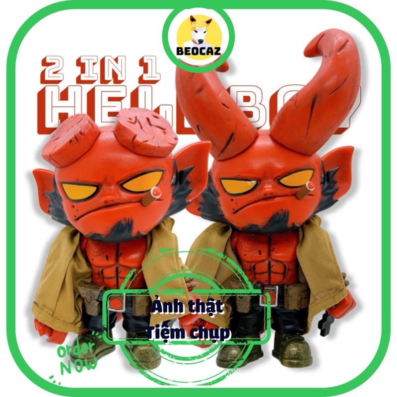 Mô hình hàng sưu tầm quỷ đỏ Hellboy Đứa con của quỷ cao 18 cm - Đồ chơi anh hùng