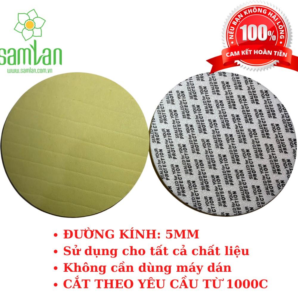 Màng Seal tự dính PSP 1.2 phi 53 - Màng seal Sam Lan ( lẻ từ 1000 cái )