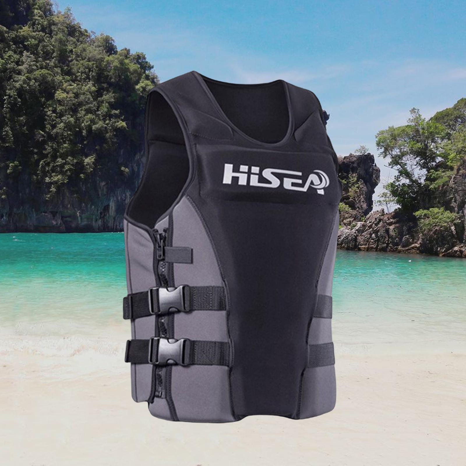 Safety Life Jacket Vest Kayaking Buoyancy Motorboat Fishing