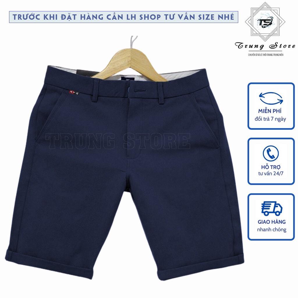 Quần Short Nam TÂY ÂU Chất Vải COTTON 2 CHIỀU Co Giãn Nhẹ Không Nhăn Đẹp, Quần Sọt Nam Form Body