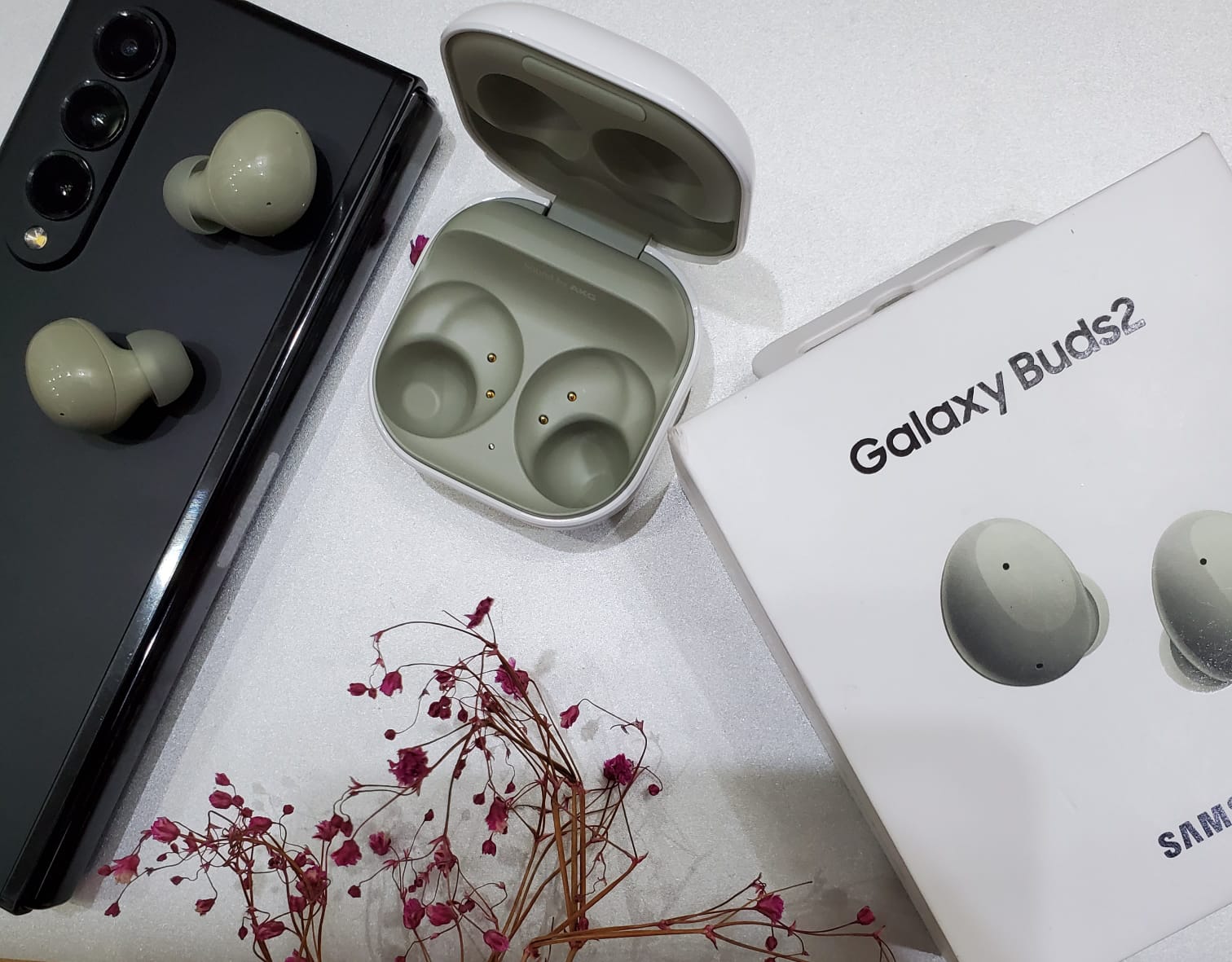 Tai nghe Bluetooth True Wireless Samsung Galaxy Buds 2 - Hàng Chính Hãng